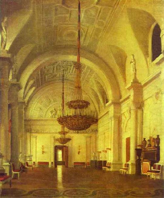 Sergey Zaryanko The White Hall In The Winter Palace oil painting picture